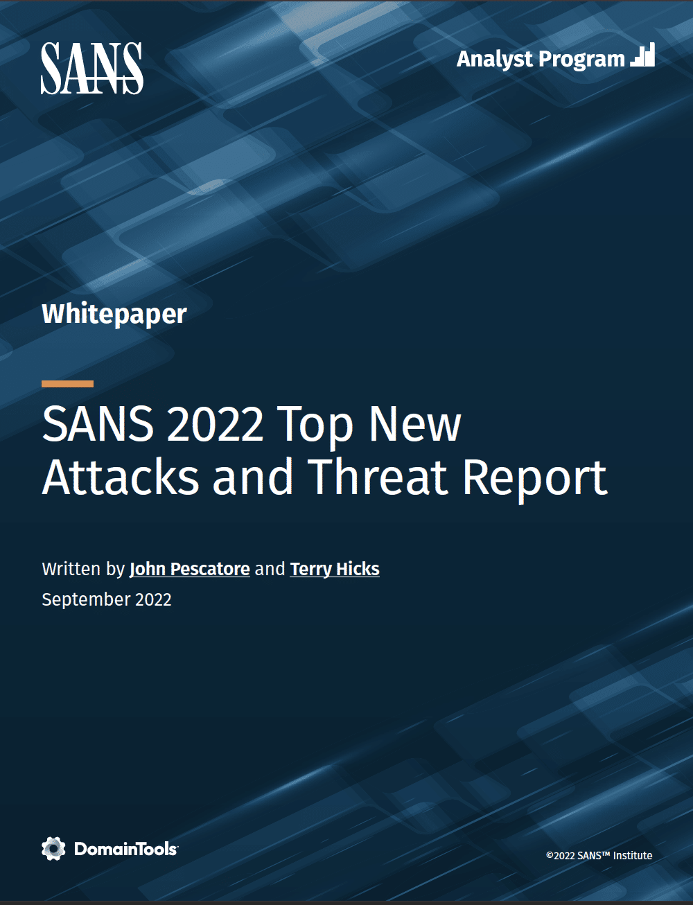 2022年SANS最新攻击报告